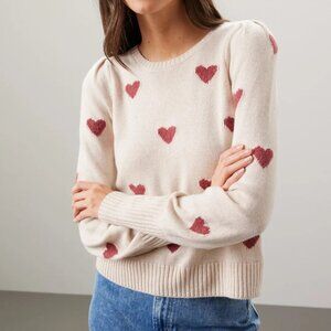SPLENDID | Annabelle Heart Sweater | Large